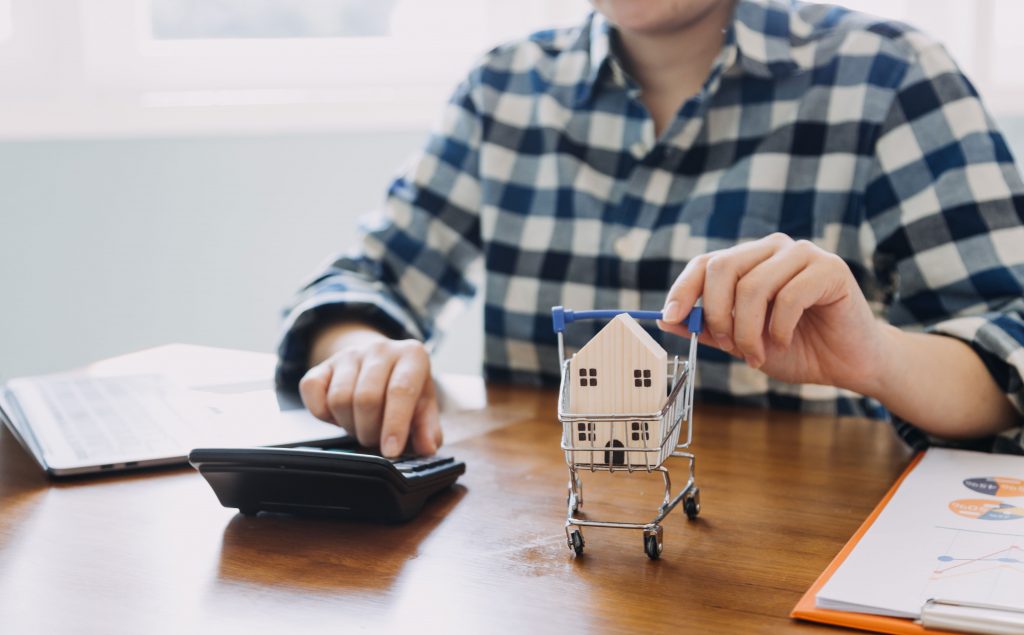 The image captures the essence of Alysoun Realty: meticulous shopping for your dream home combined with savvy negotiation skills.