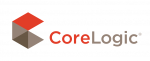CoreLogic logo – Property data and analytics solutions.